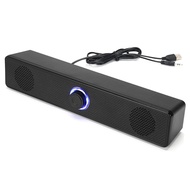 【Buy&ampNow】 PC Soundbar Speaker USB Powered Soundbar for TV Pc Laptop Gaming Home Theater Audio Sys