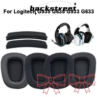 BACKSTREET 1Pair Ear Pads, Replacement Foam Ear Cushion Cover, Gaming Headphone Sponge Accessories H