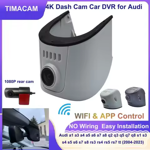 UHD 4K Wifi Car DVR Video Recorder for Audi a4 b8 b9 a3 8v 8p a5 a6 c7 a7 q3 q8 q4 q5 q7 s3 8v s5 b9