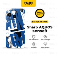Sharp AQUOS sense9 Skin/Garskin not Case *Contents 2* (CUSTOMIZED) [FDJM Skins]
