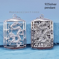* * silver925 pendant dragon loket naga silver 925