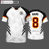 【Free Custom Name & Number】Germany Team Euro 2024 baju Unisex jersey t-shirt jersey retro jersey