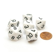 Multi-Sided Dice 10 Sides D10(1-10) Digital Color Dice 10PCS
