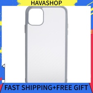 Havashop SULADA Mobile Phone Covers Fiber Texture Metal Frame Full Body Case For