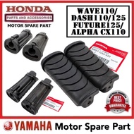 HONDA WAVE110 FRONT FOOTREST RUBBER 0 DEPAN FOOT REST PIJAK GETAH DASH110 DASH125 FUTURE125 ALPHA CX