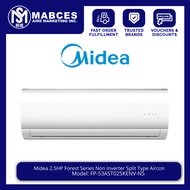 Midea 2.5HP Forest Series Non Inverter Split Type Aircon FP-53AST025KENV-N5