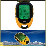 Waterproof FR500 Multifunction LCD Digital Altimeter Barometer Compass