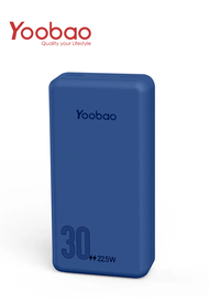 Yoobao D30Q PD SCP Quick Charging 30000mAh Powerbank - Blue