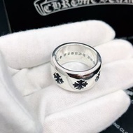 Chrome Hearts 克羅心 925純銀復古十字花戒指 男款  女款