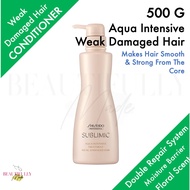 Shiseido Professional Sublimic Aqua Intensive Treatment ( Weak Damaged Hair) 500g - Makes Hair Smooth and Strong from