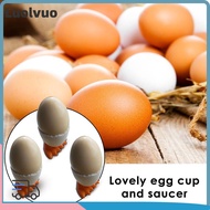 LUOLVUO 1/2/4Pcs Kitchen Supplies Accessories Boiled Opener Eggs Container
