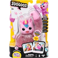 Little Live Pets Hug n' Hang Zoogooz - Uoolla Unicorn. Interactive Electronic Squishy Stretchy Toy Pet with 70+ Sounds &amp; Reactions. Stretch, Squish &amp; Link Their Hands. Display Them