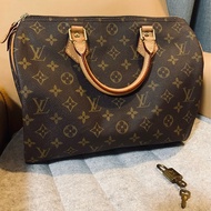 LV speedy 30 鎖 鑰匙 塵袋 證明