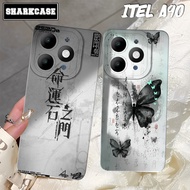 Case hp Itel A90 / A80 / A70 / A50 / A60 / A60S / A49 Motif Chinese Wallpaper Kekinian - Casing Itel