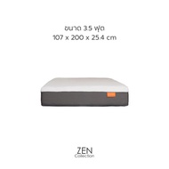ZEN Collection ที่นอน ที่นอนยางพารา สุญญากาศ หนา 10 นิ้ว Coolio ขนาด 3.5ฟุต 5ฟุต 6ฟุต ผ้าเย็นสบาย