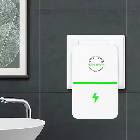 1pcs Energy Saving Device Power Saver Household Intelligent Flame Retardant Low Consumption Save Ele