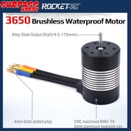 Rocket 3650 2300KV 3100KV 3500KV 3900KV 4300KV 5200KV 5900KV 7700KV Waterproof Brushless Sensorless 