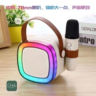 K12 ลำโพงบลูทูธไมโครโฟนคู่ รองรับ USB/TF/AUX ลำโพงบลูทูธพกพ