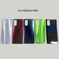 Reno 4 Pro Back Glass Battery Cover For OPPO RENO4 Housing 3D Glass Case For Reno 4 Pro Rear Door Ba