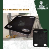 4" x 5" welding Square Plate / Gate Plate / Tapak Besi Welding / Auto gate Aluminium / Pintu Pagar r