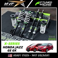 Ftuned X Series Adjustable High Low Soft Hard -  Honda Jazz GE GK( 18 MONTH WARRANTY )