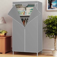 Almari Pakaian Kecil Mudah Almari Pelajar Almari Pakaian Bertetulang Tebal Gaya Korea Almari Pakaian