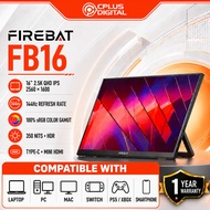 FIREBAT FB15/FB16 15.6” FHD IPS Portable Monitor | 1920×1080 60Hz | Dual Type-C & Mini HDMI | Laptop
