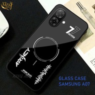 HP Casing Samsung A07 4G/5G Softcase Glass Glossy Samsung A07 4G/5G Case Samsung A07 4Ghp/5G - K68