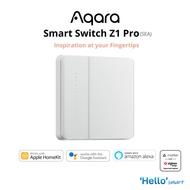 Aqara Wall Switch Z1 Pro | One-Touch Control | Compatibility For No/With Neutral | Google Alexa Home