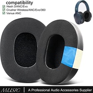 Upgraded Replacement Cooling-Gel Earpads for Skullcandy Hesh 3/ANC/Evo &amp; Crusher Wireless/ANC/Evo/360 &amp; Venue ANC Over-Ear Headphones,Ear Pads Cushions with Noise Isolation Foam