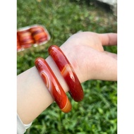 Red agate ring -Anhgemmie