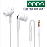 OPPO VIVO Earphone For OPPO A12E A15 A7 A9 2020 A5S A3S A91 F11 F9 universal in-ear headset high-quality wired gaming