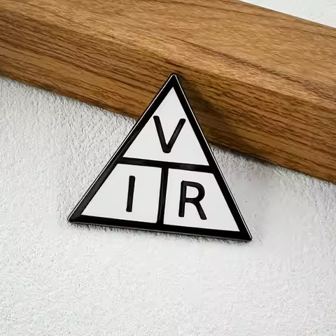 Ohm'S Law Triangle Brooch Physics Science Voltage Current Resistance Equation Pin Physics Theme Badg