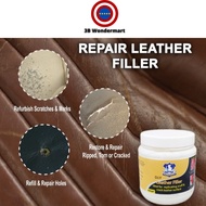 OTTER Leather Filler for Leather Cracks Burns Car Seat Sofa Leather Bag Leather Repair Kit