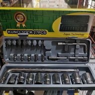 Nankai JAPAN 203-05 Socket Wrench Set Nankai 27 pcs Socket Wrench Shock Tool Kit 27pcs