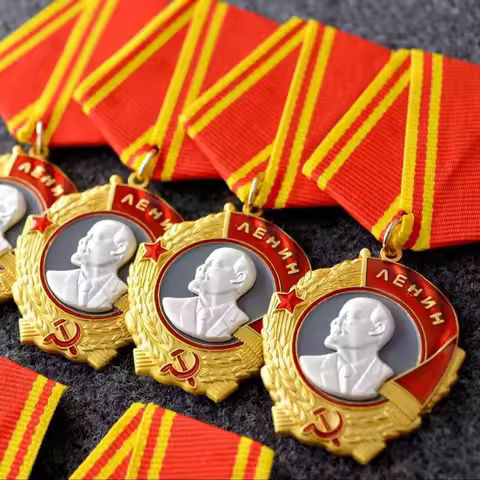 CCCP Soviet Lenina USSR Medal Military Medal Union Military Medal Russia Military Decoration CCCP Pe
