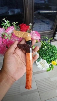 Badik Gecong Pamor Maddaun Lekko Ase Mabbarek