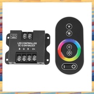 (TEFP) 30A Contact RGB RF Remote Control DC 12V 24V 3Channelx10A 360W/720W Controller for LED Strip 