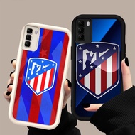 GK-4 Atletico Madrid Black and White Silicone Casing for Infinix ITEL Tecno HOT POP Pova 8 RS4 9 5 5