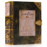 Leonardo da Vinci inventions Leonardo da Vinci English original pop up 3D three-dimensional book Leo