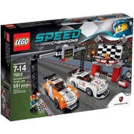LEGO 75912 Speed Champion Porsche 911 GT Finish Line 551pcs 7+ Đồ Chơi Lắp Ráp lego Hoàn toàn mới và