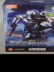 布魯可 星球大戰超越版曼達洛人 Grogu 盲盒模型