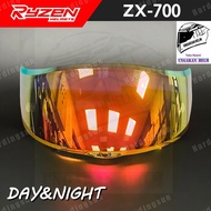 [ReadyStock]RYZEN ZX700 Lens Visor Fit For RYZEN ZX700 PLAIN Full Face Dual Visor Helmets