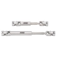 Stainless INJORA Steel Center Drive Shafts for 1/18 RC Crawler TRX4M High Trail K10 F150 (4M-72)