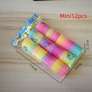 Magic Rainbow Springs Circle Toys 12 24 Pcs Kids Birthday Party Favors Pinata Fillers Flexible Funny