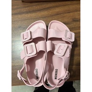 MONOBO Casual Versatile Double Buckle Platform Sandals - EUR37