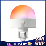 RGB Light Bulb, USB Rechargeable With Remote Emergency Bulb, Creative 5W Removable Base Lamp Bulb
