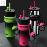 【Mian】HAPPY.C.H.A.I.N stainless steel Thermal Water Bottle large capacity 710ML - Premium 304 Stainl