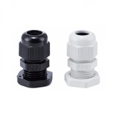[10 PCS] Waterproof plastic cable glands PG7; PG9; PG11; PG13.5; PG16; PG19; PG21; PG25