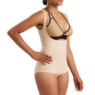 MARENA SFBHA2 Recovery Panty-Length Compression Girdle with High Back - M, Beige